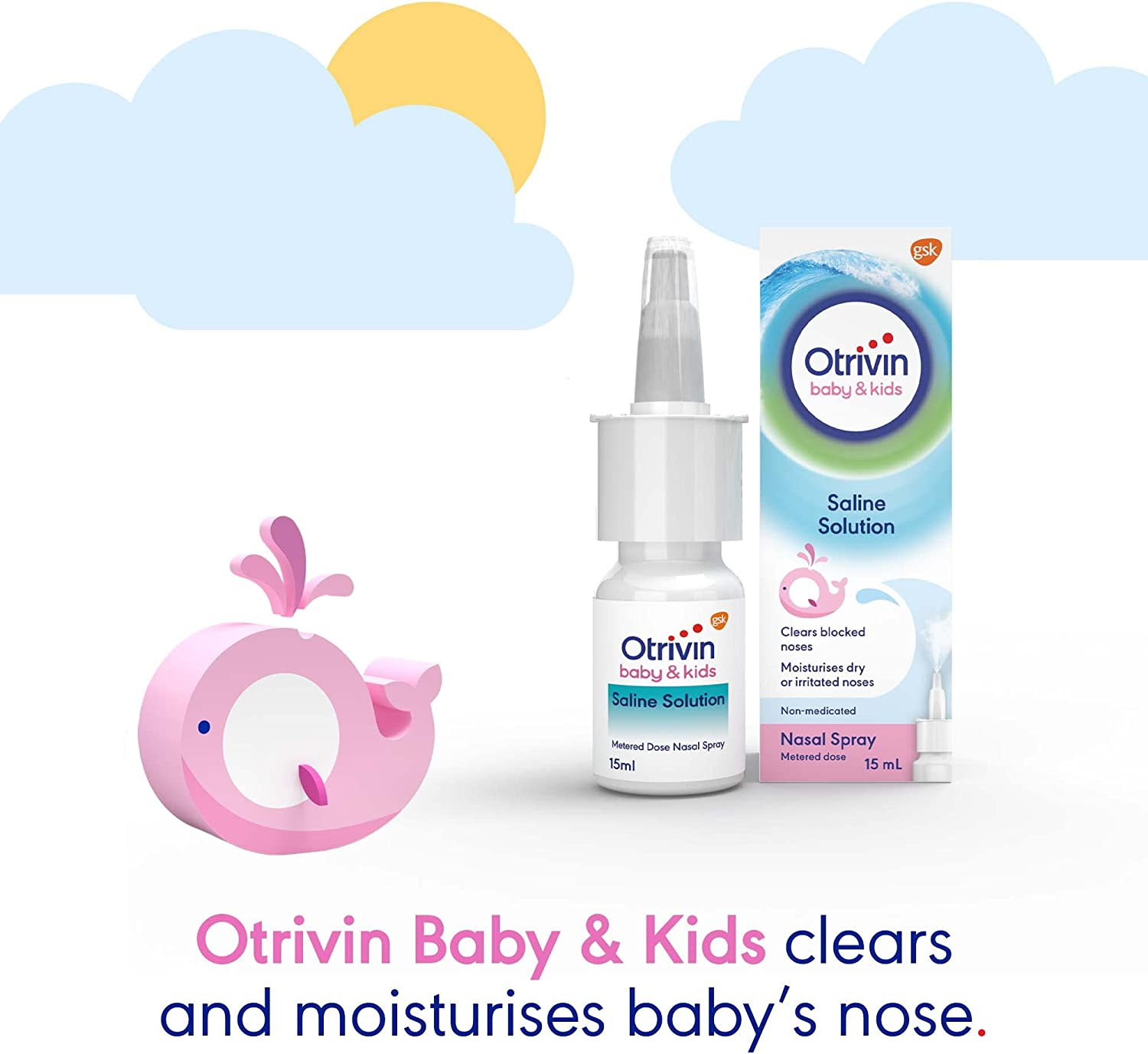 Otrivin Baby & Kids Nasal Spray for Relief of Nasal Congestion and Blocked Nose, 15Ml image number 6