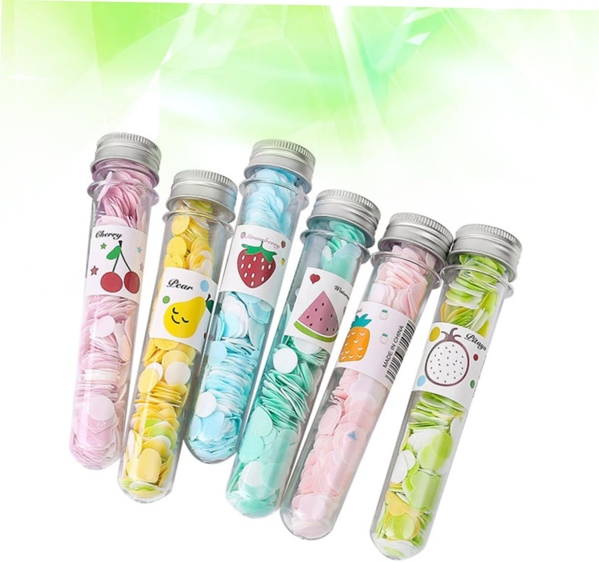 Parliky Portable Soap Flakes 6Pcs Disposable Hand Washing Soap Sheets for Travel Camping Hiking BBQ Office Easy to Use image number 3