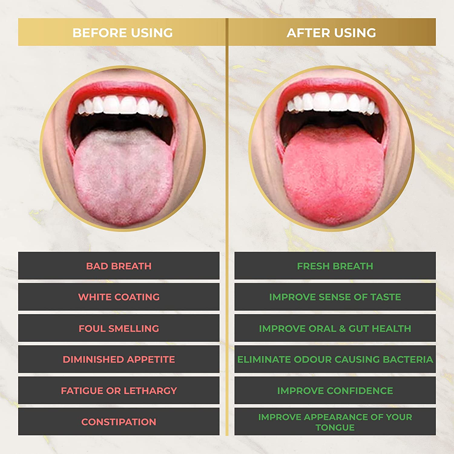 Stanley Artisan Tongue Scrapers - Tongue Cleaner with 2 Pieces Travel Cases - Surgical Stainless Steel Rustproof Tongue Scrapers Effective Reusable Lifetime Scraper - (2 Count (Pack of 1), Sliver) image number 6