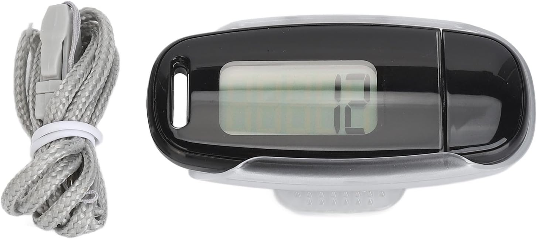 Penrux 3D Pedometer - Step Counter with Large LCD Screen, USB Rechargeable, Simple Walking Pedometer with Removable Clip and Strap for Women, Men, Kids image number 5