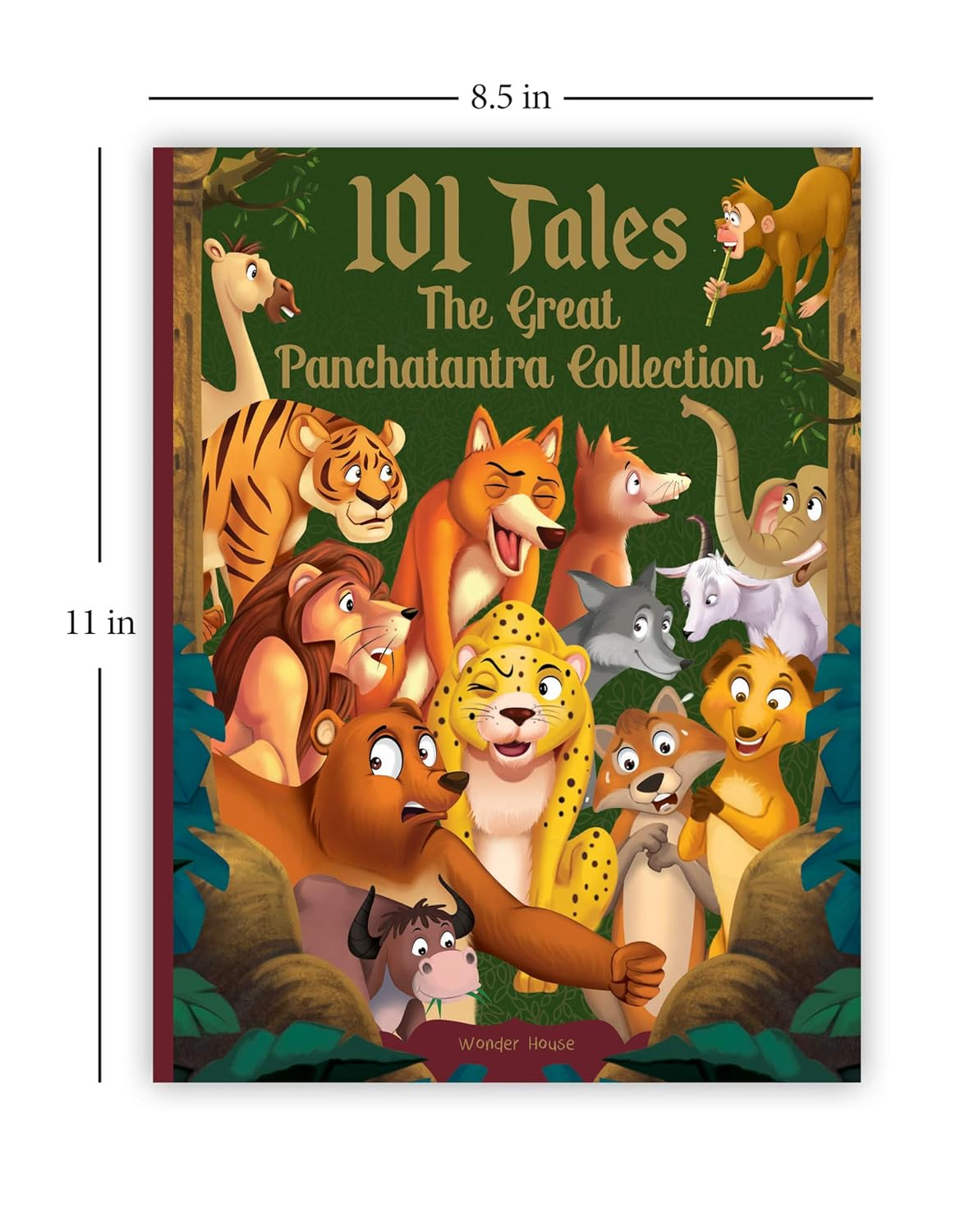 101 Tales the Great Panchatantra Collection - Collection of Witty Moral Stories for Kids for Personality Development (Hardback) image number 6