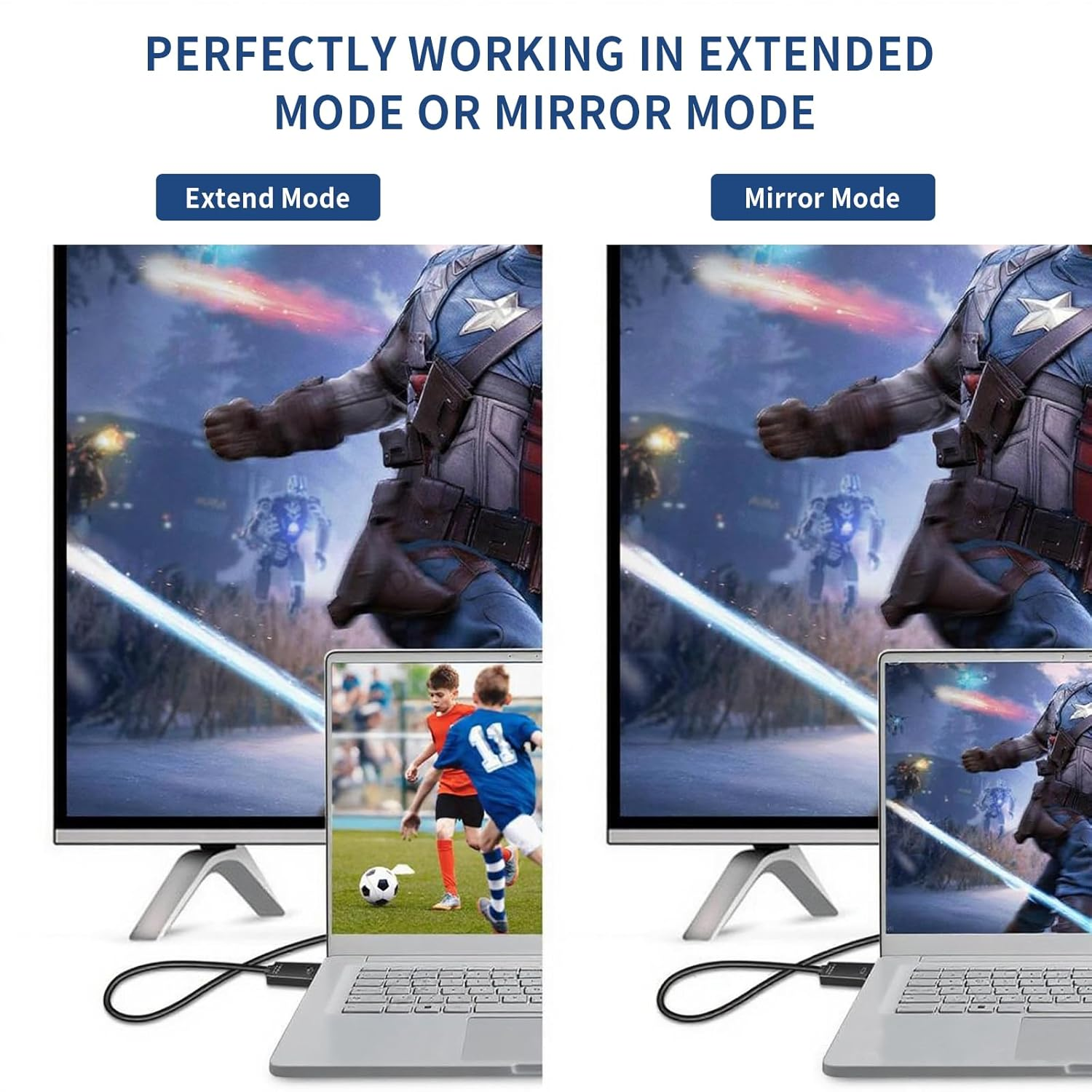 VANCLE for 4K Displayport to HDMI Cable, 1.8M Uni-Directional DP to HDMI Male Video 4K@30Hz/2K@60Hz, DP to HDTV Cord for Projector, Thinkpad, Dell, Monitor (Black, 1.8M) image number 3