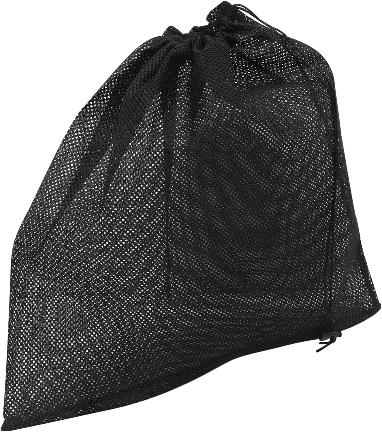 Water Pump Filter Bag Large Mesh Pouch with Drawstring and Buckle Protective Mesh for Outdoor Fountains Ponds Aquariums Easy to Clean and Replace Extends Pump Life Black image number 2