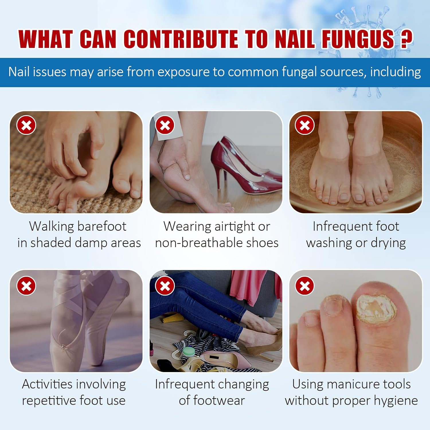 Toenail Fungus Treatment Liquid 30Ml | Extra Strength with Undecylenic Acid 25% and Tea Tree Oil | Nail and Toe Support | Fast-Absorbing Formula | 2 Pack image number 4