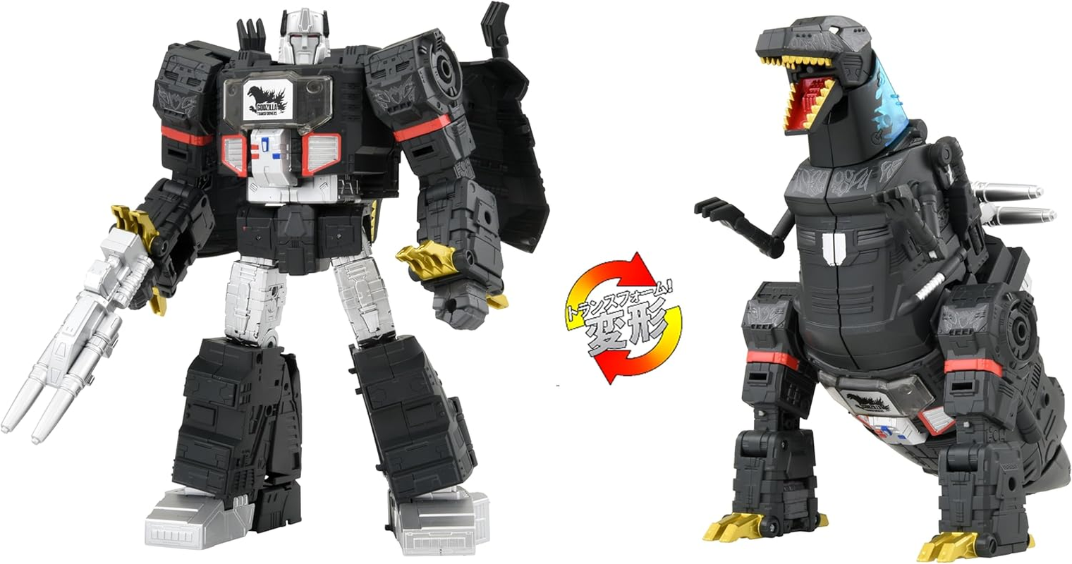 Transformers Takara Tomy Synergenex Megatron Type Godzilla Adult Collectible Action Figure, 15+ image number 6