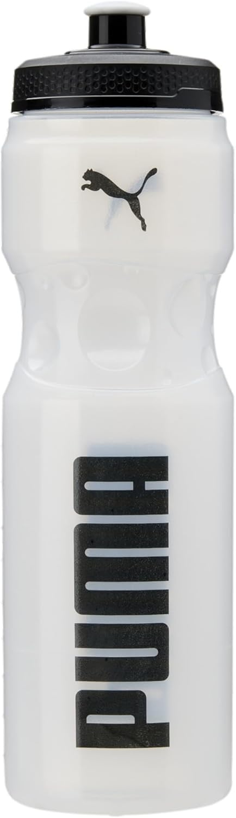 PUMA Unisex Adult'S Verticle Bottle, PUMA Black/Transparent, One Size - Black/Cosmic Yellow image number 3