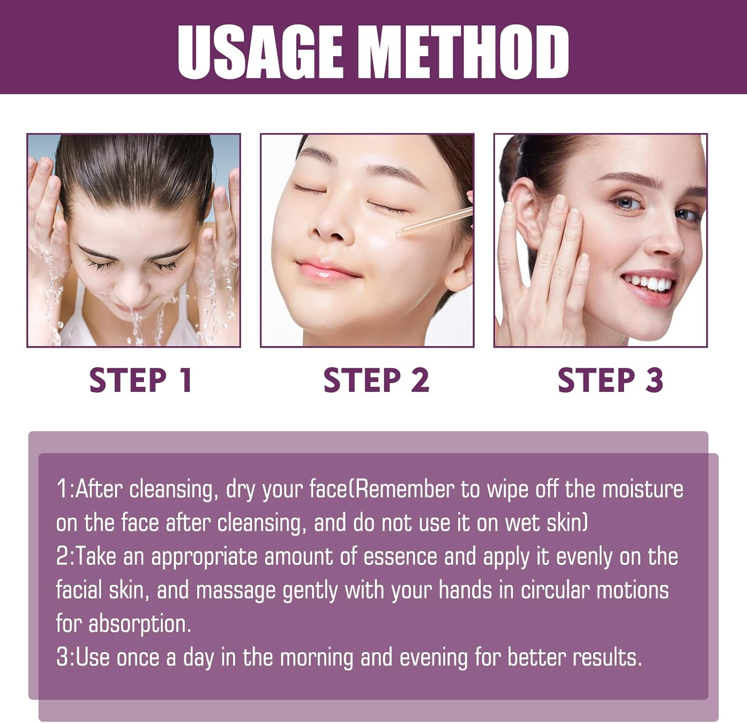 Niacinamide 20% Serum, Deeply Nourishes, Shrinks Pores, Spot-Lightening Skin Care Essence, Whitening and Brightening, Anti-Aging Serum for Face, Reduce Fine Lines, for All Skin Types (1Pcs) - 2Pcs image number 2