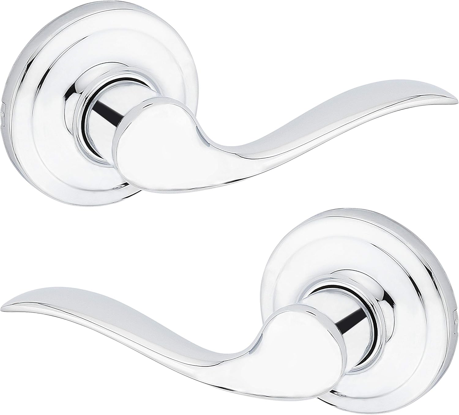 Kwikset 97401-026 Tustin Keyed Entry Lever Featuring Smartkey, Iron Black