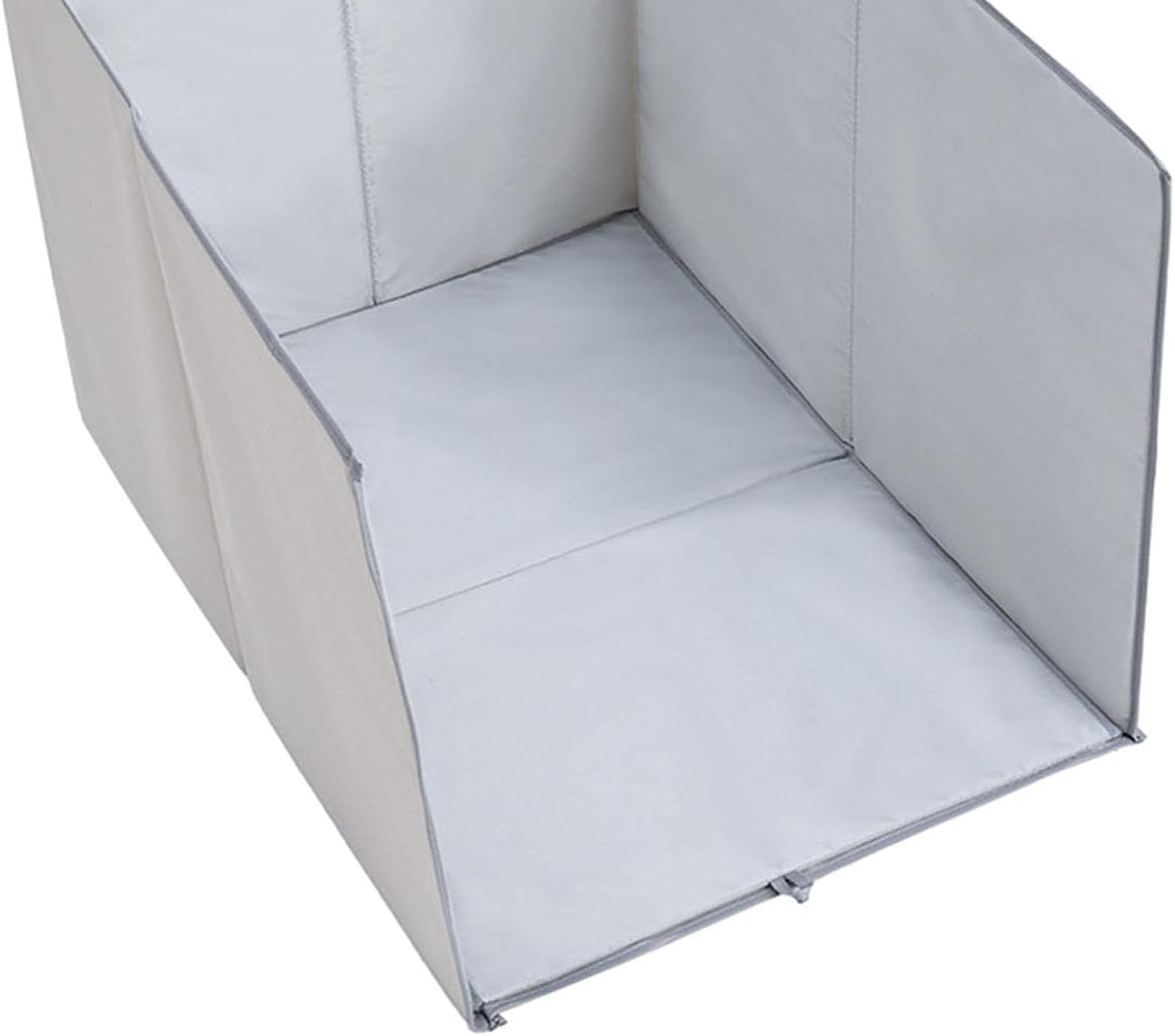 JISADER Cat Litter Box Enclosure Travel Easy to Clean High Sided Litter image number 4