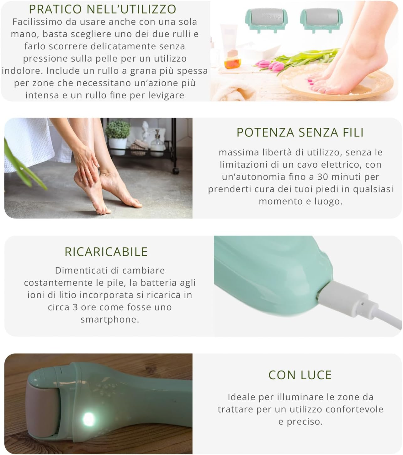 KASANOVA Lima per Piedi Ricaricabile Plain One Size image number 4