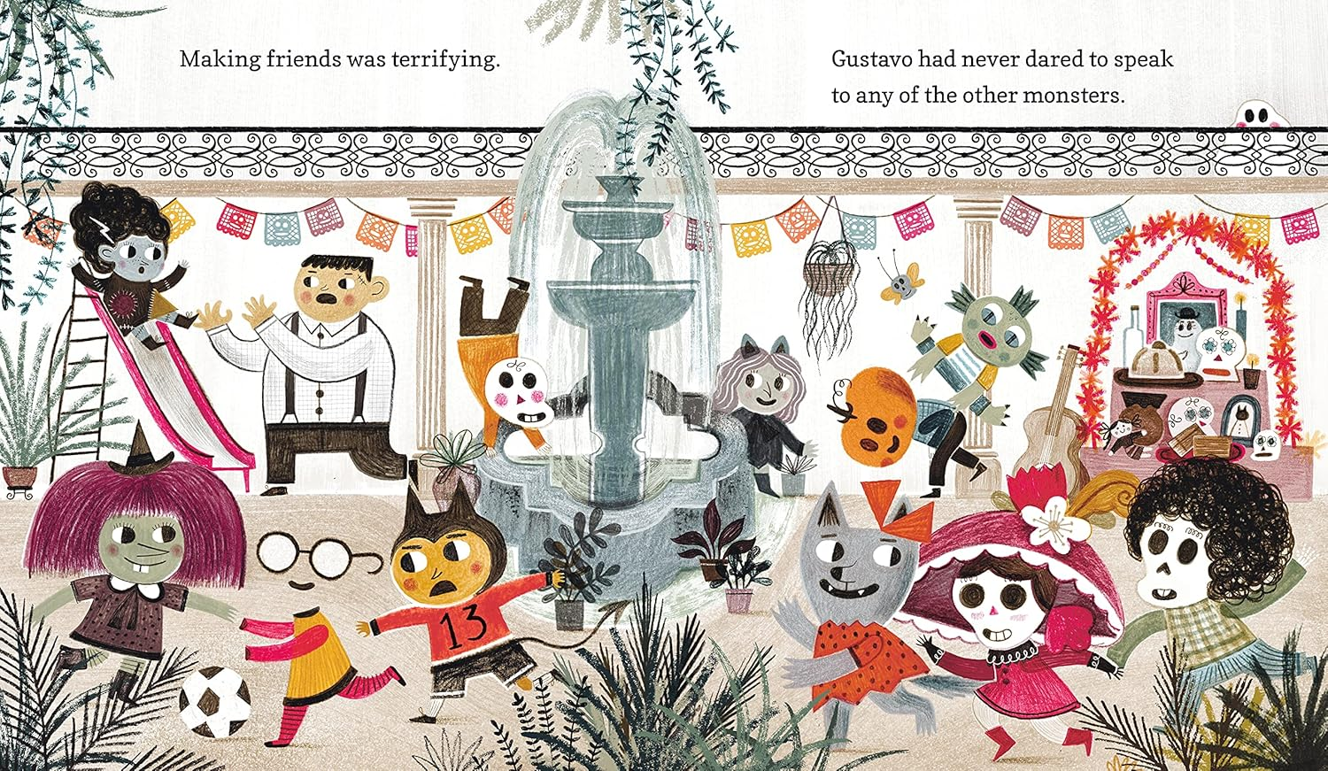 Gustavo, the Shy Ghost