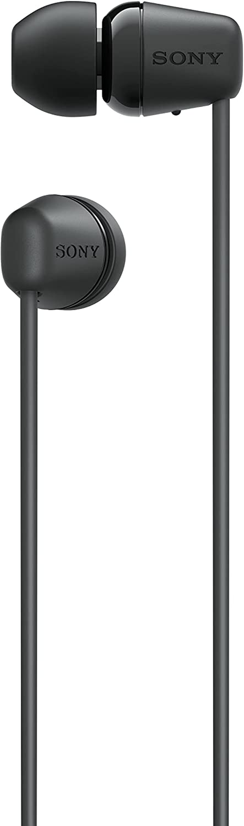Sony WI-C100 Wireless In-Ear Bluetooth Headphones with Built-In Microphone, Black