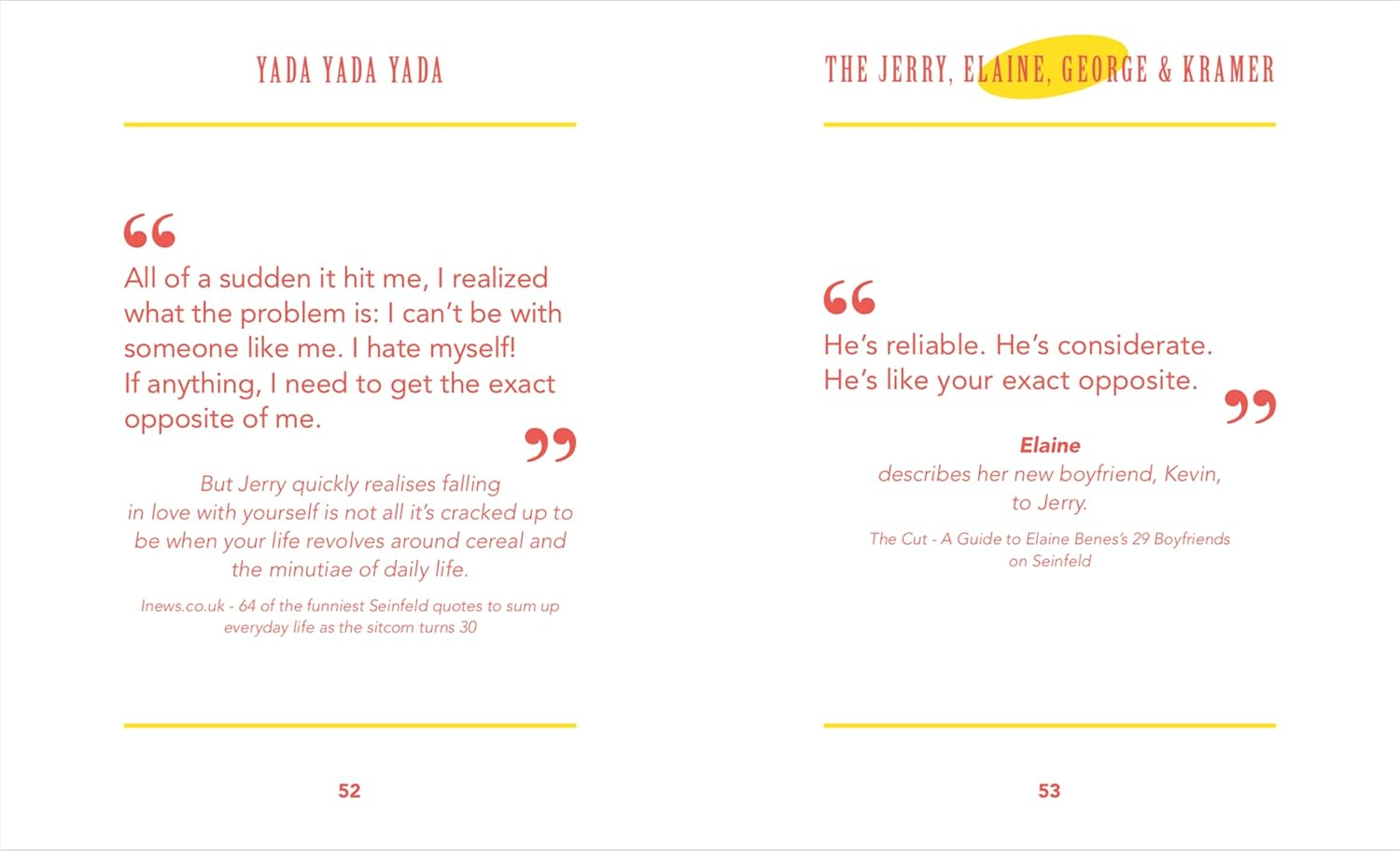 Yada Yada Yada: the Little Guide to Seinfeld: the Book about the Show about Nothing: 3 image number 3