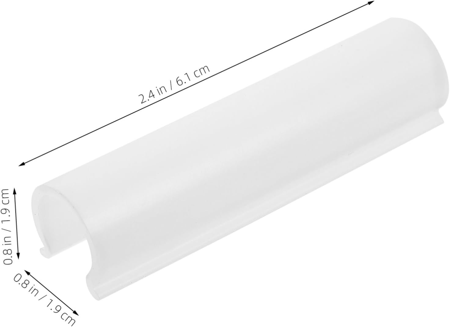 TEHAUX 32Pcs Garden Clips for Netting Greenhouse Film Clamps Sturdy Fixing Clips for Shade Cover