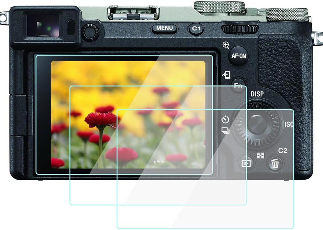 YRTIYO A7C II Screen Protector Compatible for Sony A7C II A6700 ZV-E1 ZV-E10II Camera, 9H Tempered Glass Anti-Scrach Anti-Bubble Anti-Dust 3-Pack image number 4