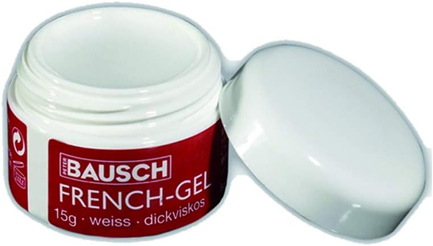 Bausch 0725/19 French Gel, Quality Gel Made in Germany, Thick Viscosity, 15 G, Also Used in Nail Salons, Nail Care, Artificial Nails, Manicure, Beauty image number 2