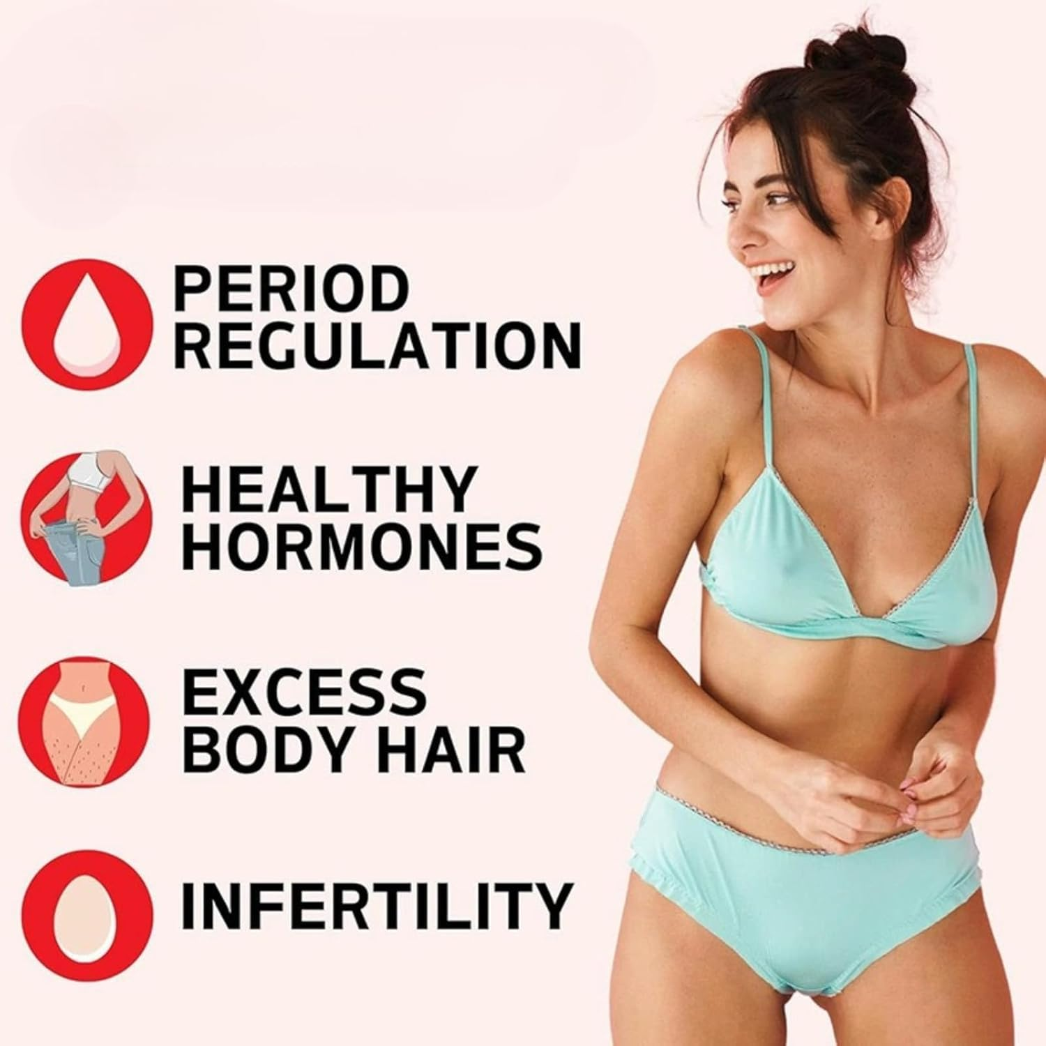 Happy Hormones -Happy Cleaning, Supports Mood Stability and Energy Balance 2Pcs image number 2