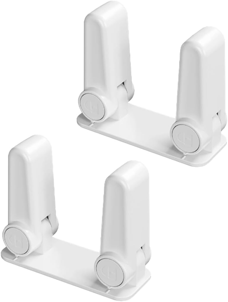 Door Lever Lock 2 Pack, Adhesives Safety Door Locks for Kids, Prevents Toddlers Pets from Opening Doors image number 2