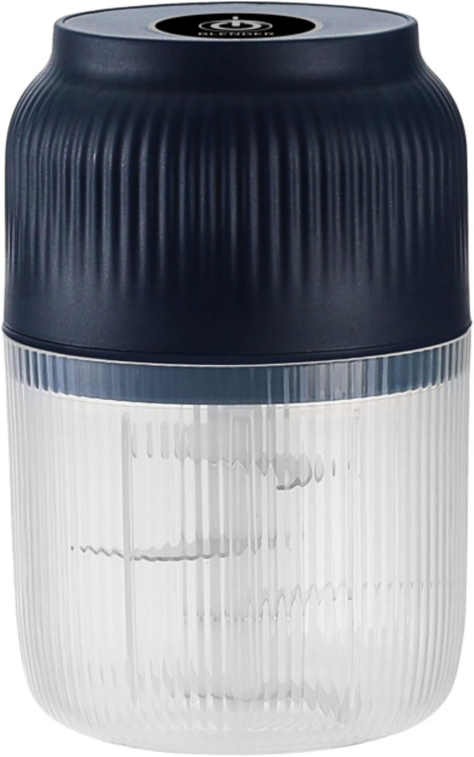 Mini Electric Garlic Beater and Chopper, 300Ml Mini 4 Blade Meat Grinder, Cordless Meat Grinder, Egg Beater. Portable, Rechargeable, for Vegetables, Peppers, Onions, Spices and Nuts (Blue, 300ML) image number 5