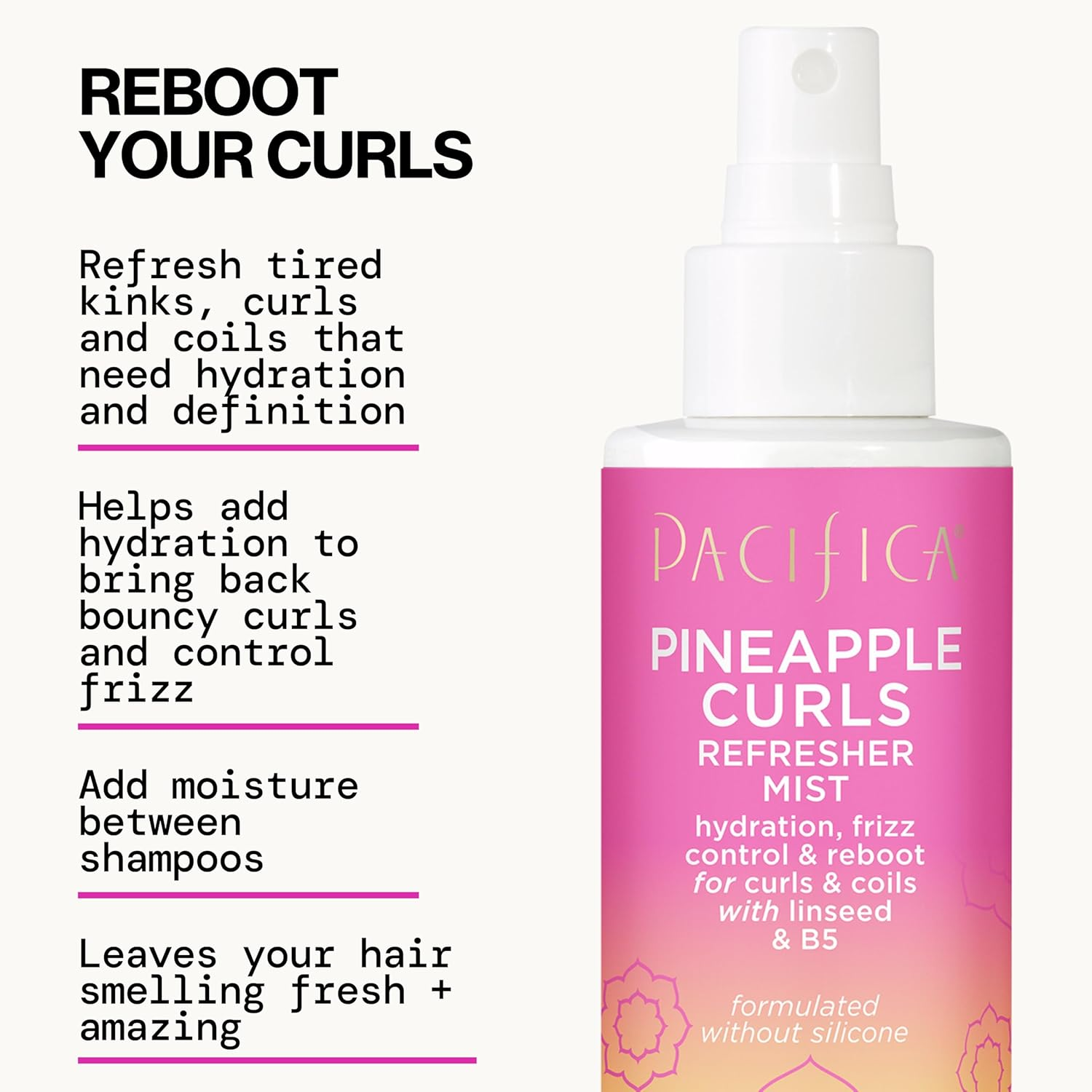 Pineapple Curls Refresher Mist image number 5