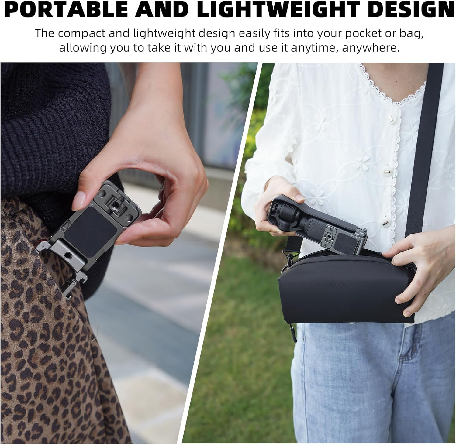 Flymile Pocket 3 Magnetic Mount, Magnet Expansion Adapter Holder with Cold Shoe on Iron Fence, Refrigerators Etc, Aluminum Alloy Mount Stand for DJI Osmo Pocket 3 Creator Combo Handle Accessories image number 2