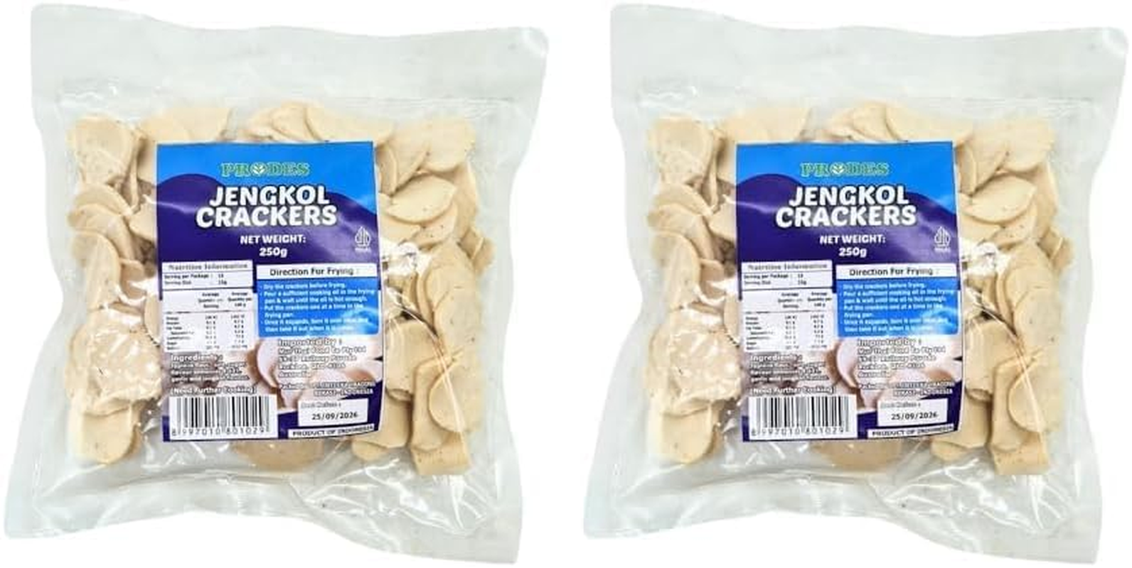 Prodes Jengkol Crackers 250G