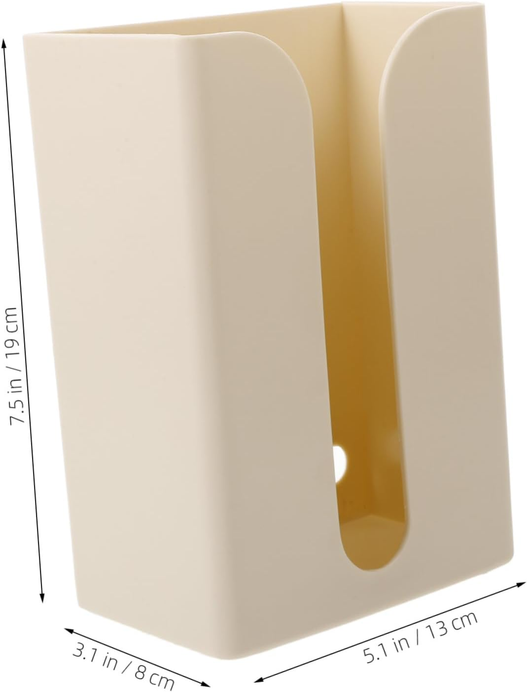 Wall-Mounted Tissue Box Tissue Holder Paper Towel Dispenser Box Modern Bathroom Accessory image number 3