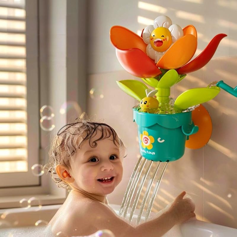 Baby Bath Toy, Bath Toy Watering Toy Set a Toy That Simulates Watering Flowers Badabulle Bath Toy image number 2