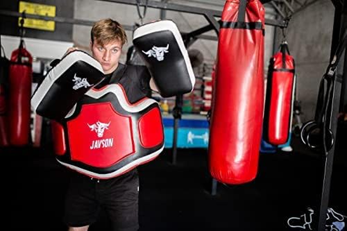 Thai Shield Synthetic Leather 1 Unit Curved Shape Kick Training Pad, MMA Muay Thai Pad, Kickboxing Thai Pad for Boxing, Muay Thai, MMA, Kickboxing and Martial Arts Equipment by Javson image number 5