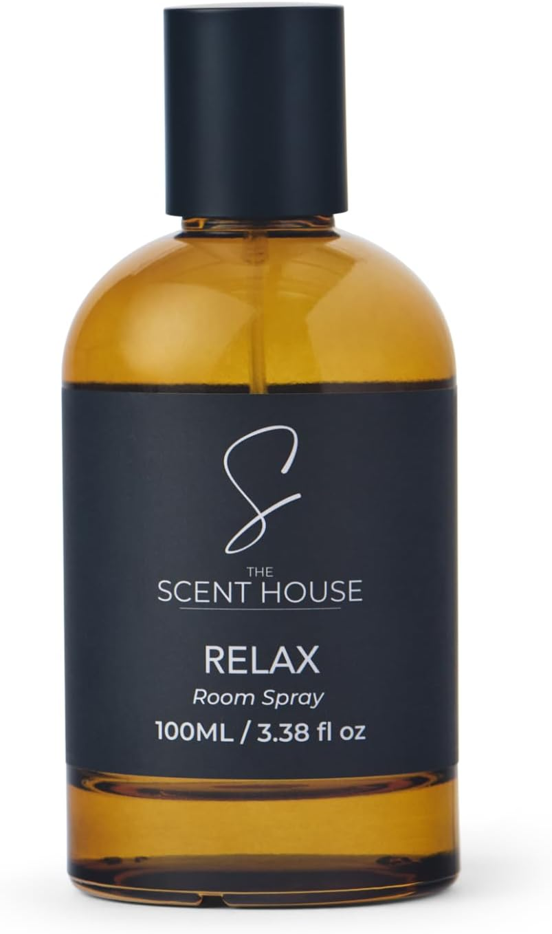 The Scent House Relax Room Spray - 100Ml | Essential Oils Inc. Lavender & Jasmine for Calm & Relaxation. Air Freshener/Pillow Mist/Linen Spray. No Artificial Fragrances/Harmful Chemicals image number 5