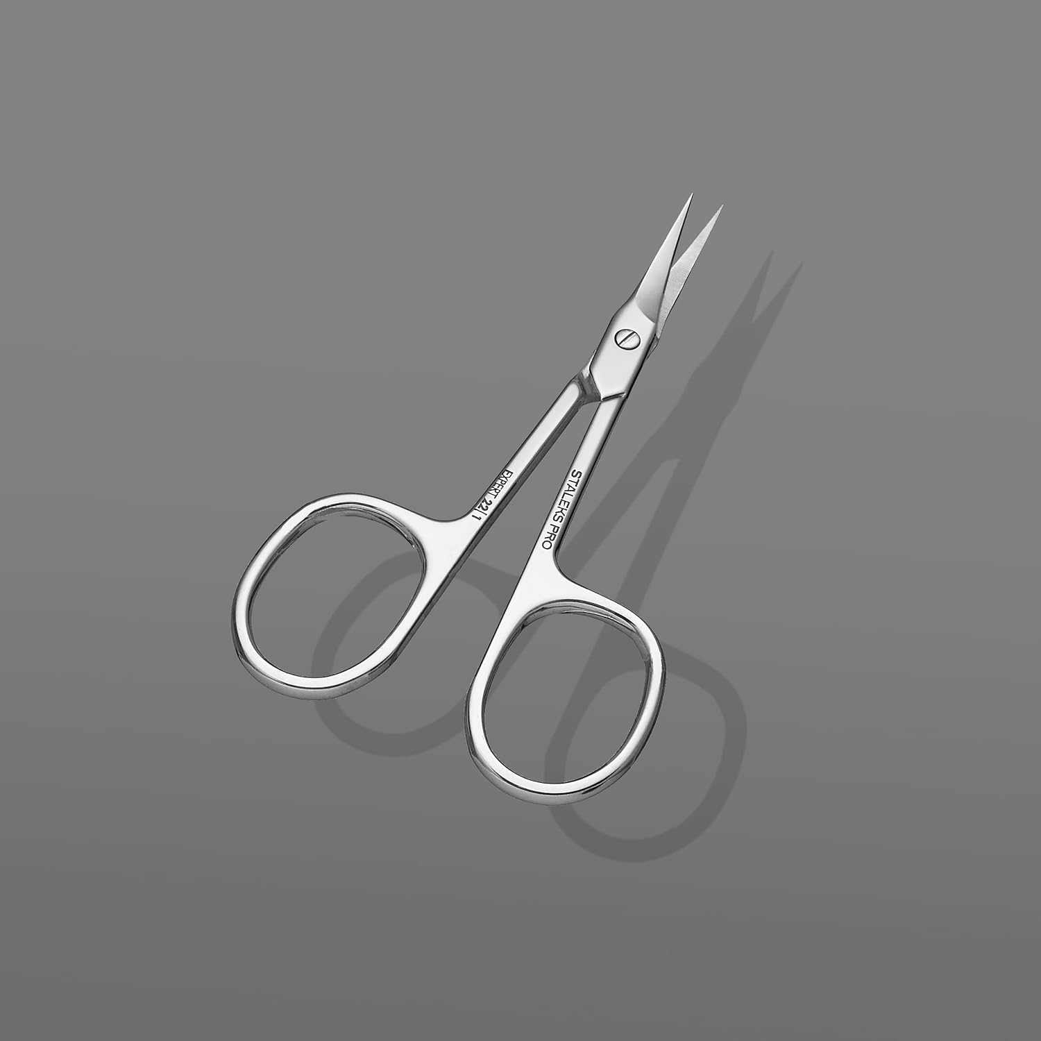 Staleks Pro Smart 22 Type 1 Cuticle Scissors ? Medium Straight Handles ? Slim Blades for Clean Cuticle Trimming image number 4