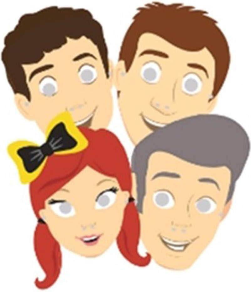 The Wiggles Party Masks Pack of 8