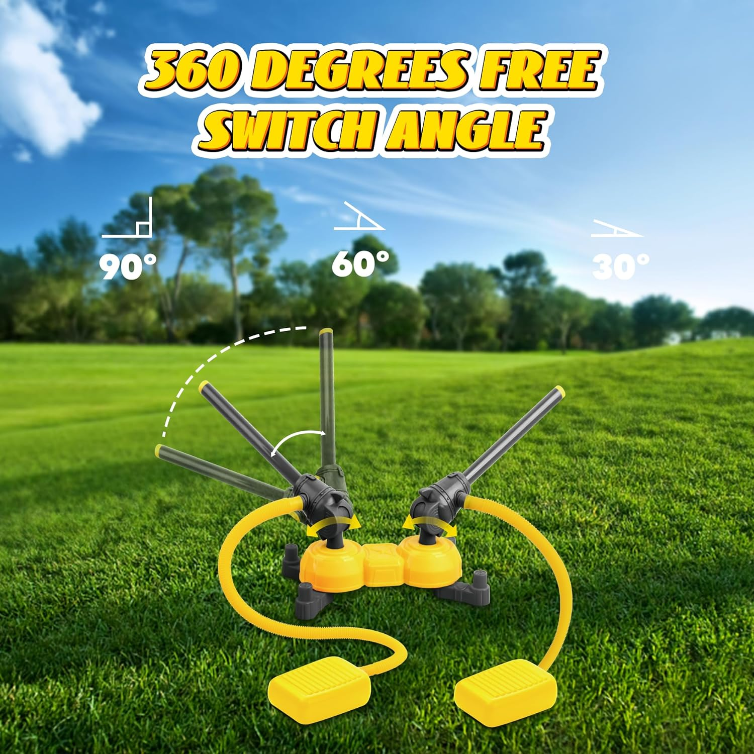 Toy Rocket Launcher for Kids,Safe Foam Rockets with Foam Rockets and Launcher, Indoor Outdoor Toy, Birthday Christmas Toys for Boys and Girls 3 4 5 6 7 8 Year Old (8 Colorful Rockets＆Dueling Launcher) image number 4