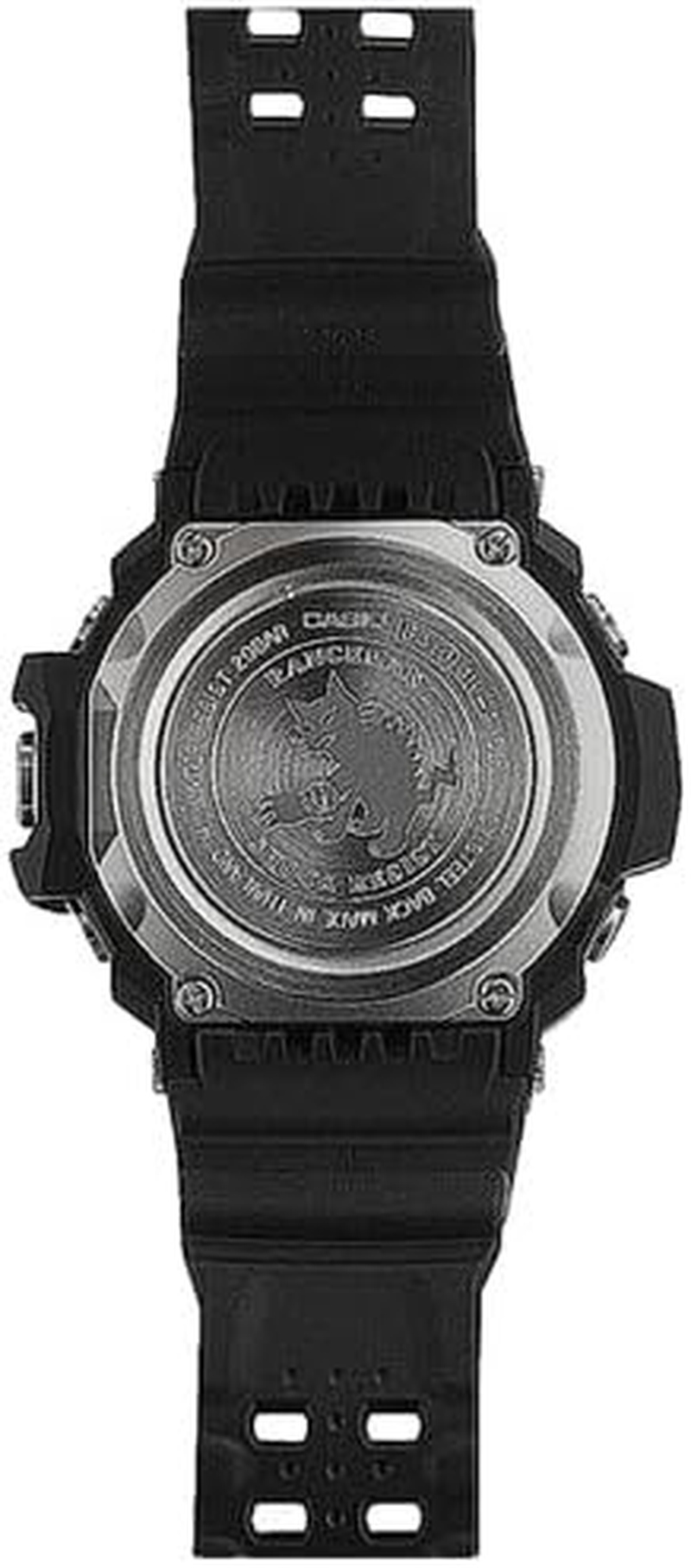 Casio Men'S G-Shock Rangeman Triple Sensor Direction Solar Power Watch, Black Dial, Black Band image number 5