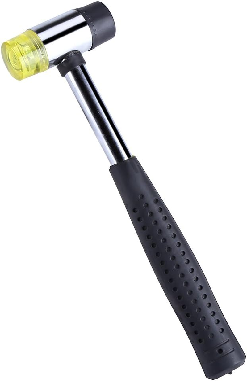 Steel Mandrel & Nylon Face Mallet Sizing Jewelry Making Forming Hammer Tools Multi Tools Thor Hammer Accessories(C)