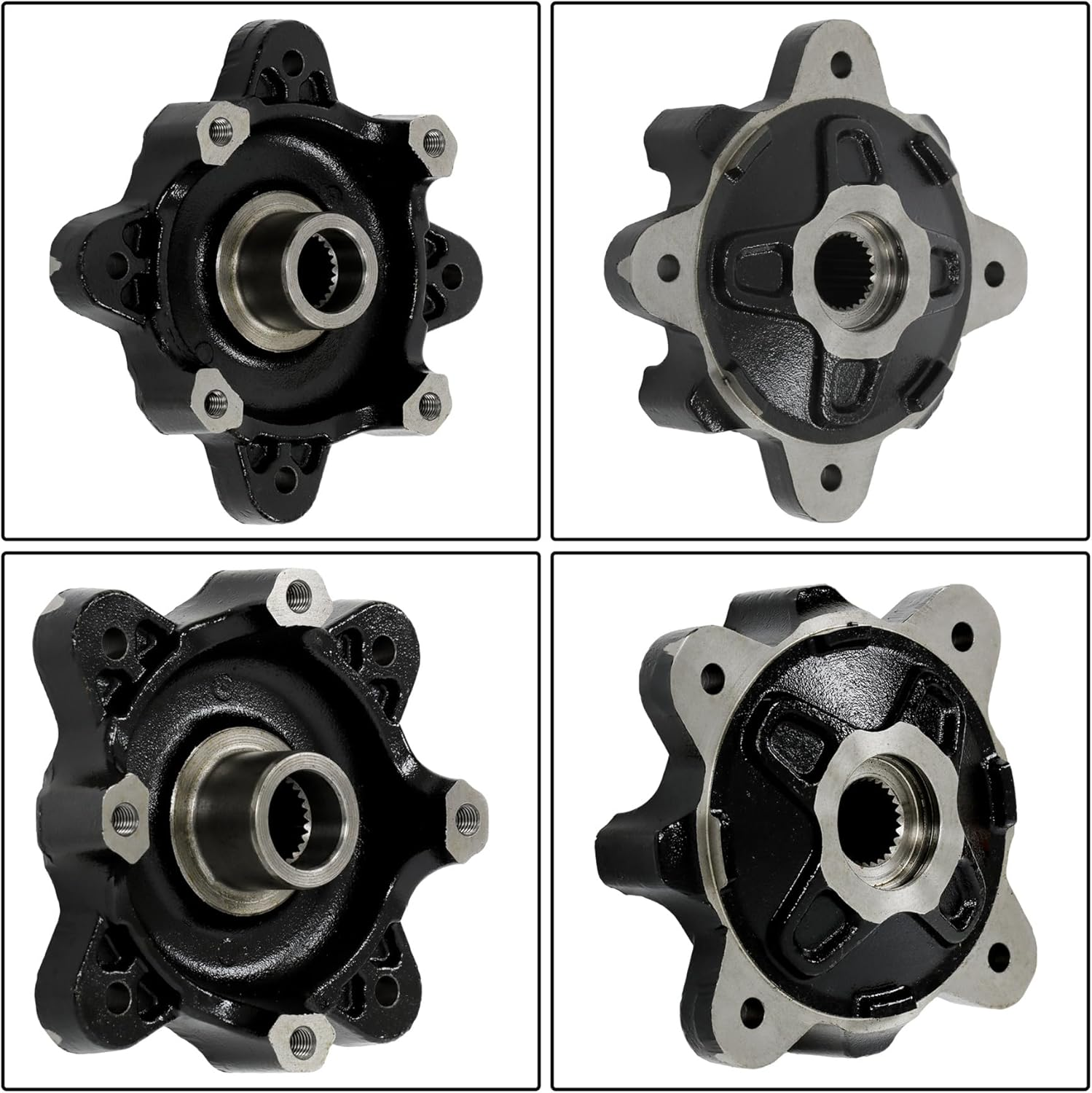 Waltyotur Front Wheel Hub Brake Disc Stud Kit Replacement for Polaris ACE RZR 570 500 800 900 Replacement for 5137127-067 5137659-067 5137539-067 image number 5