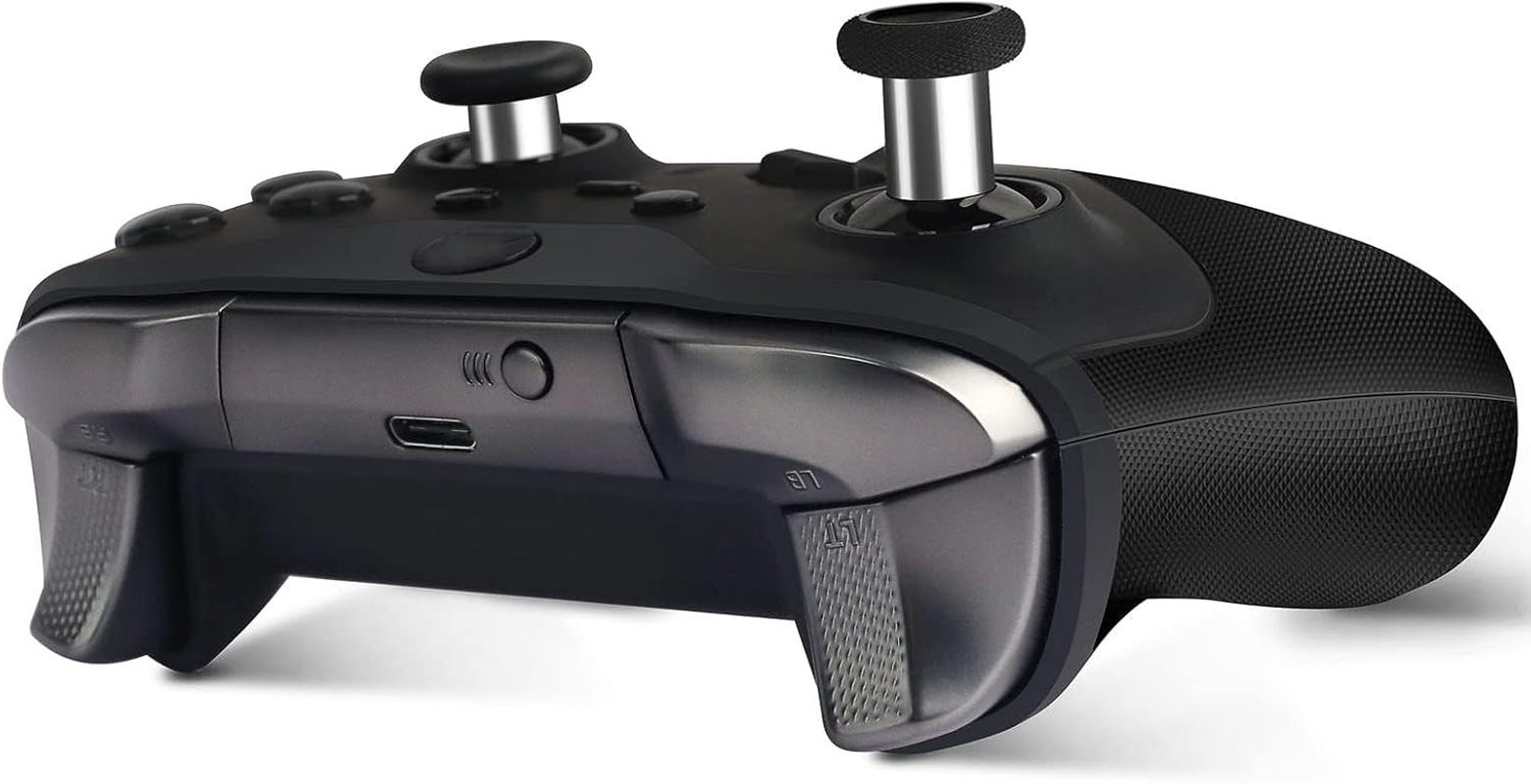 17 in 1 Accessories for Xbox Elite Controller Series 2 Metal Thumbsticks - Gaming Joystick Replacement Parts Kits for Xbox Elite Controller Series 2, Component Set with 2 D-Pads, 1 Unlock Tool (Gold) image number 4