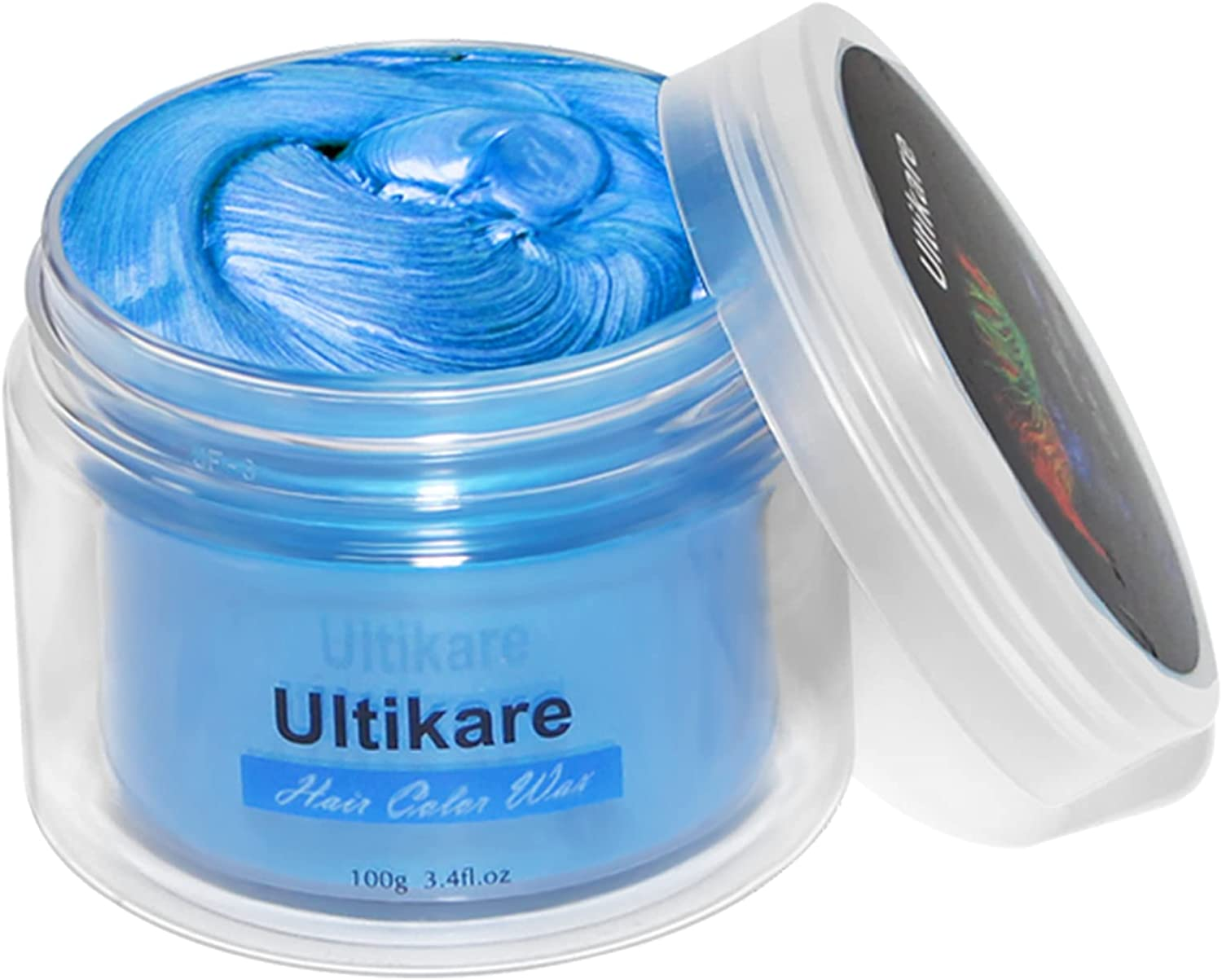 Hair Color Wax, Ultikare Instant Hair Dye Cream Mud Washable Temporary Hair Dye Natural Hairstyle Color Pomade for Party, Cosplay, Halloween