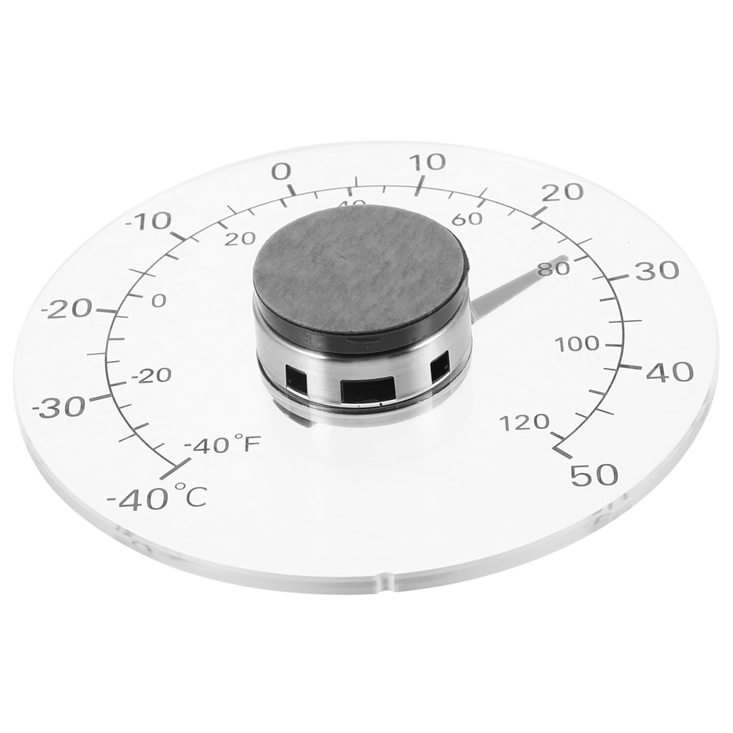 Milisten Waterproof Outdoor Temperature Thermometer, Window Glass Adhesive Temperature Gauge for Home and Greenhouse, Accurate Weather Station Thermometer for Indoor and Outdoor Use image number 3