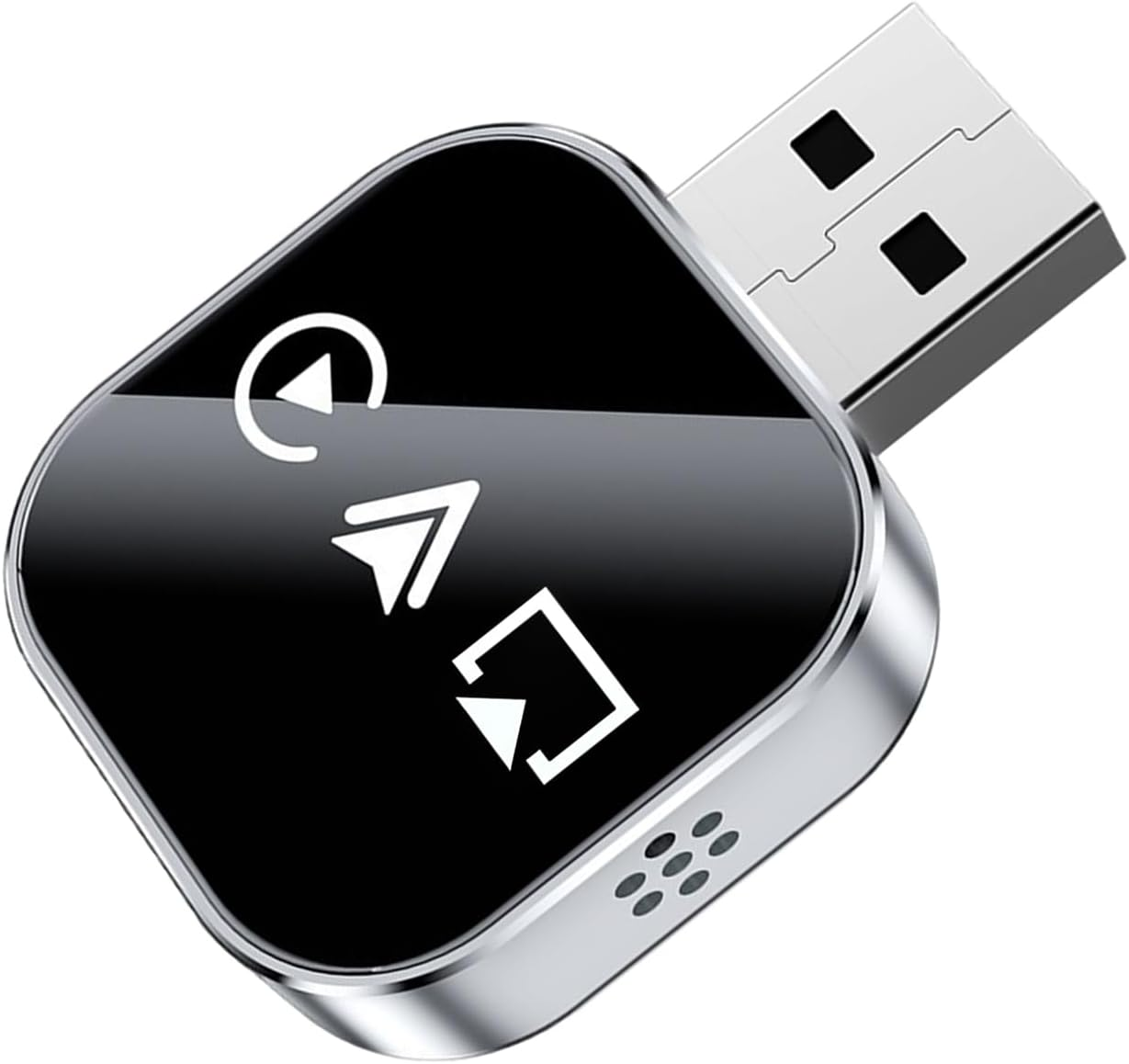 Car Display Converter - Plug and Play Converter | Wireless Mirror Phone to Car Screen Adapter | for Daily Commuting Long Distance Travel Highway Navigation Music Streaming Calling Parking Assistance