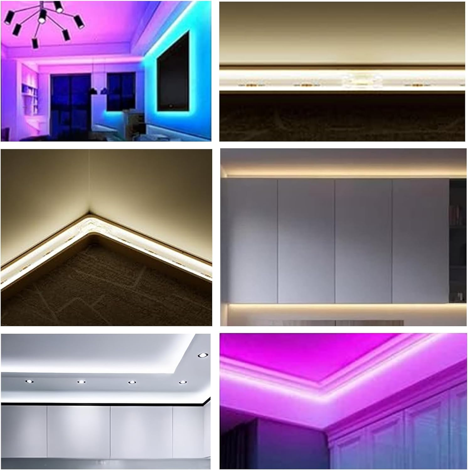 Clearhill 10Mm 3Pin 10Pcs Transparent Solderless L-Shape COB LED Strip Connectors,90&deg;Right Angle Corner Joints for Double Color 5V/12V/24V LED Strips,No Soldering Required,Secure Connection. image number 5