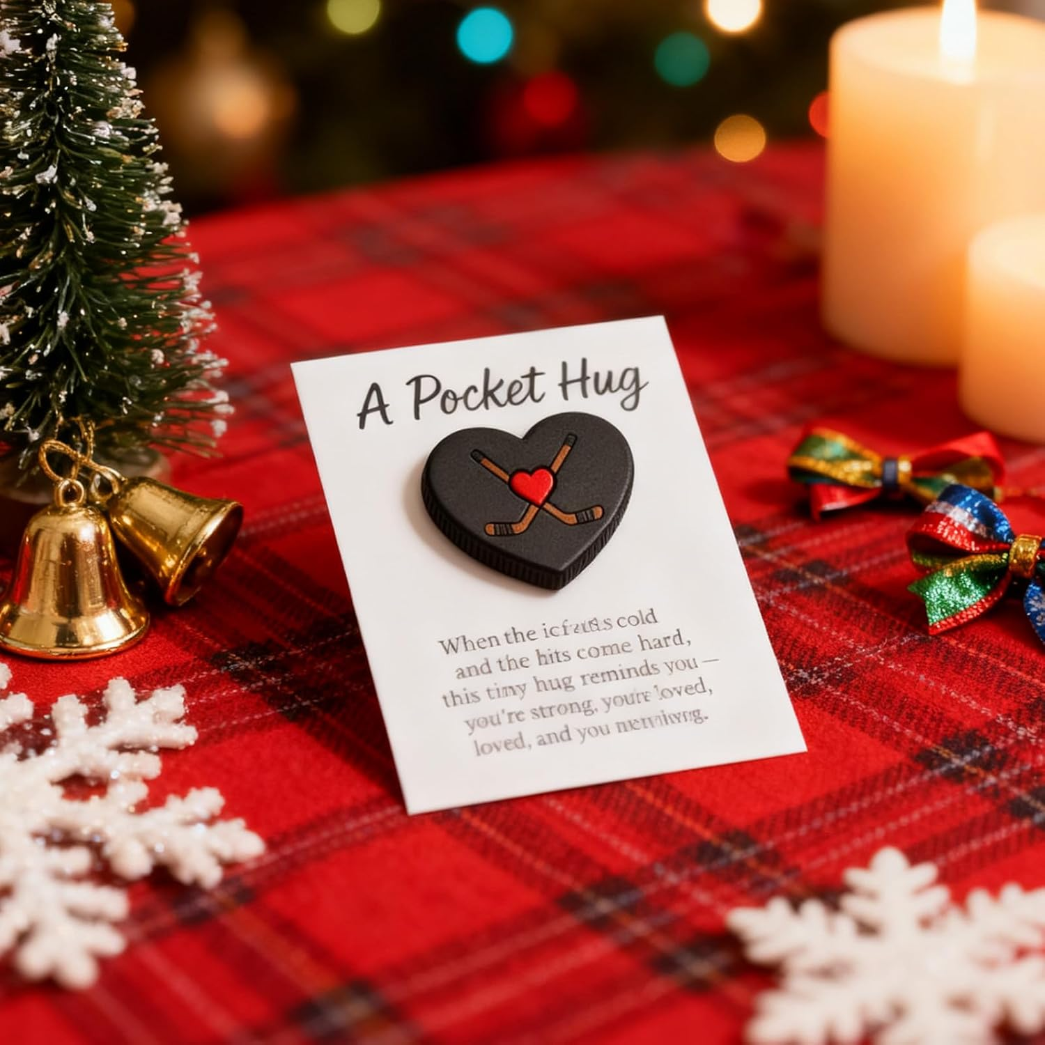 Mini Greeting Card Keychain, Portable Funny Sentiment Pendant, Creative Gift-On-The-Go Shield, Efficient Pocket-Sized Message Tool, High-Performance Bag Accessory, Gift for Athletes & Teammates image number 2