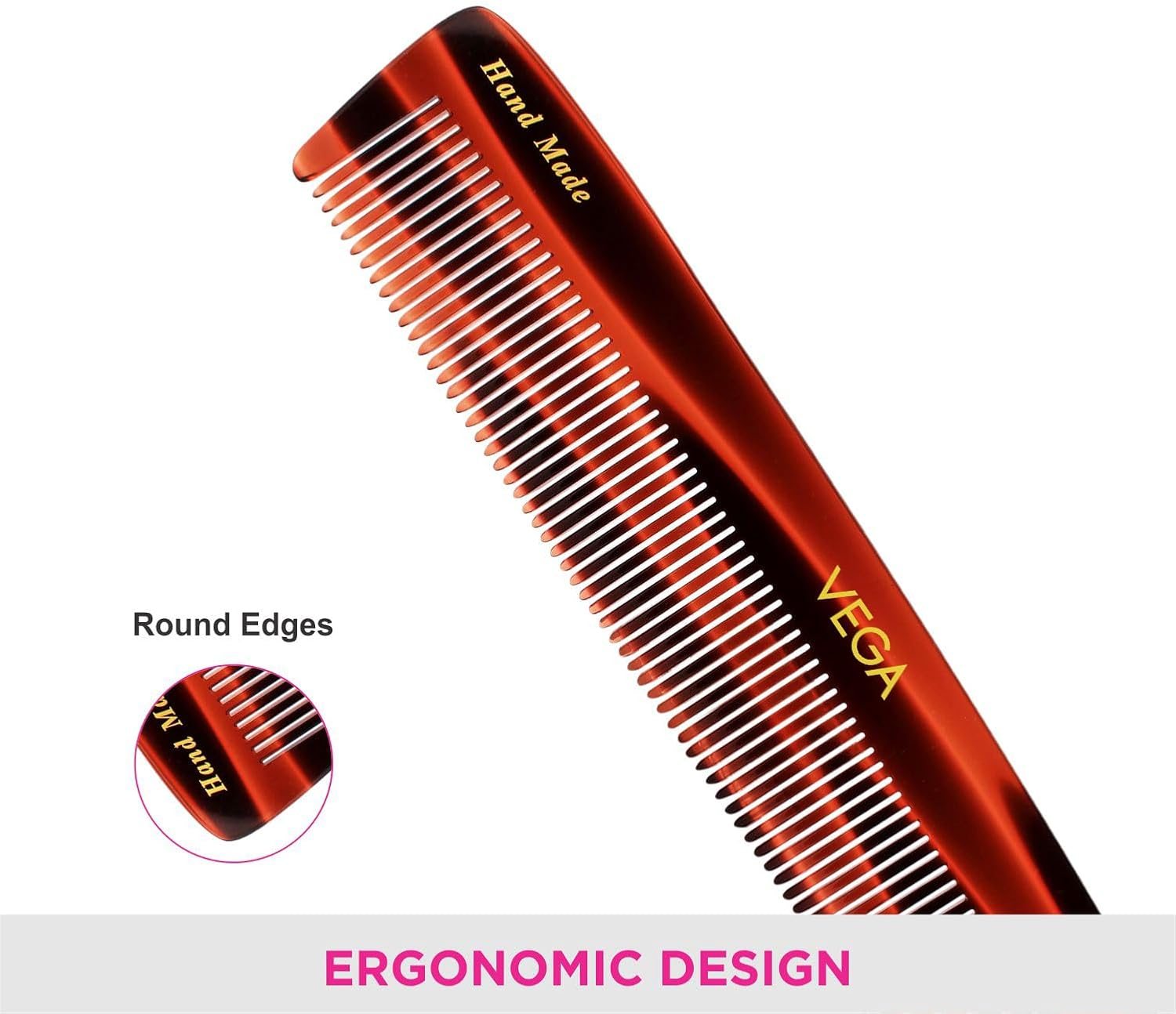 Vega Handmade Comb - Dressing HMC-32D 1 Pcs image number 5