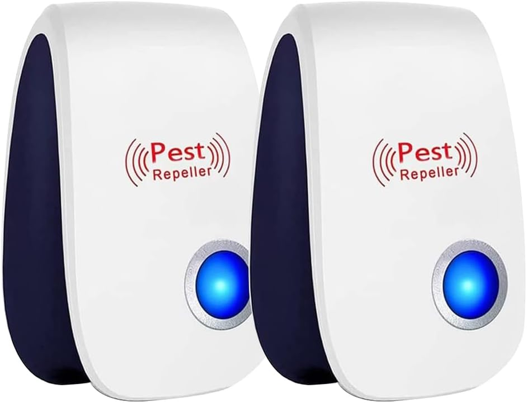 Vivva Ultrasonic Pest Repeller Electronic Plug in Indoor Sonic Repellent Pest Control for Bugs Roaches Insects Mice Spiders Mosquitoes (4) image number 3