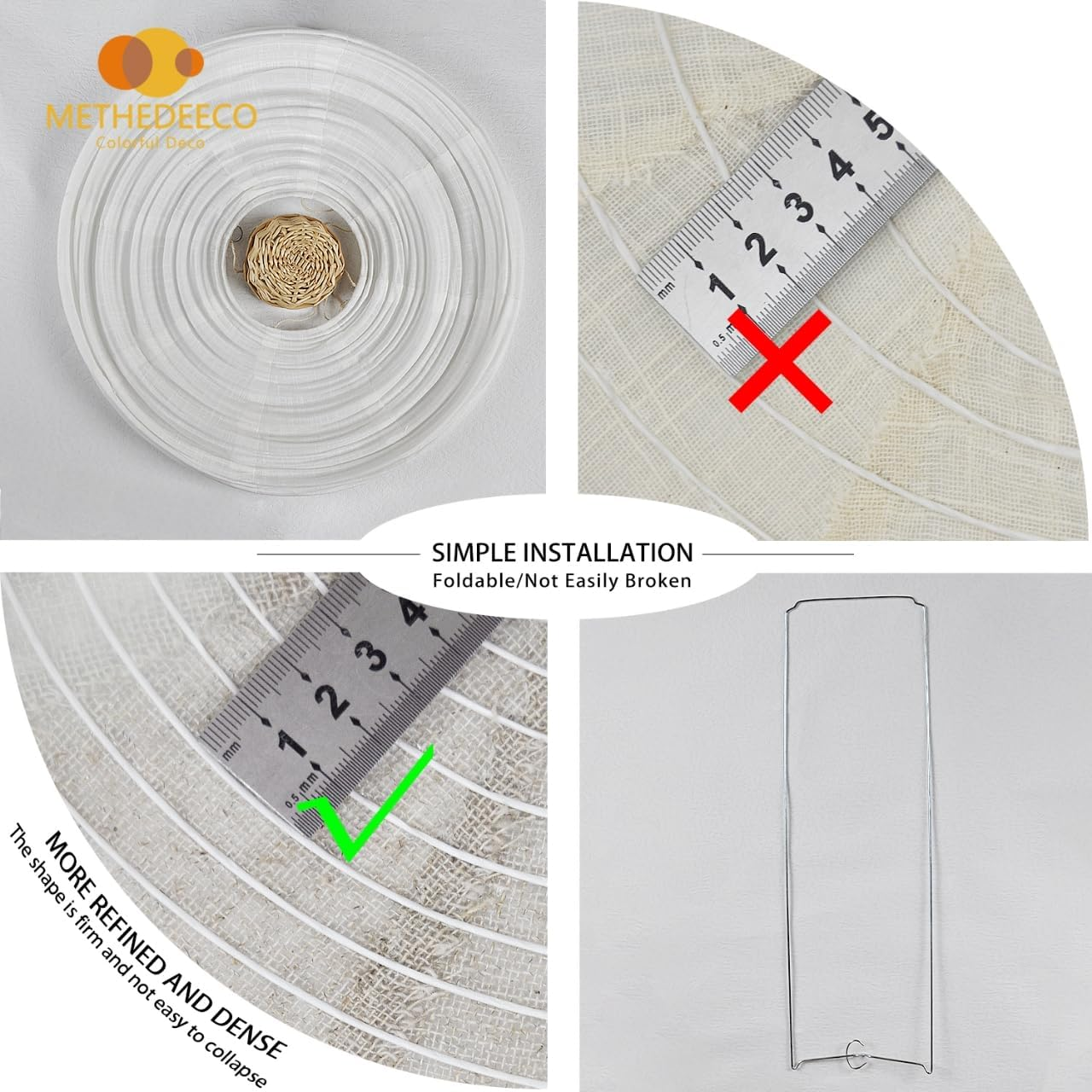 METHEDEECO 2PCS Hot Air Balloon Lampshade Hanging Decor 14Inch Pendant Light Shade Gifts for Kids Nursery Kids Living Room Chandelier New Born Baby Room Decor Party Decoration image number 4