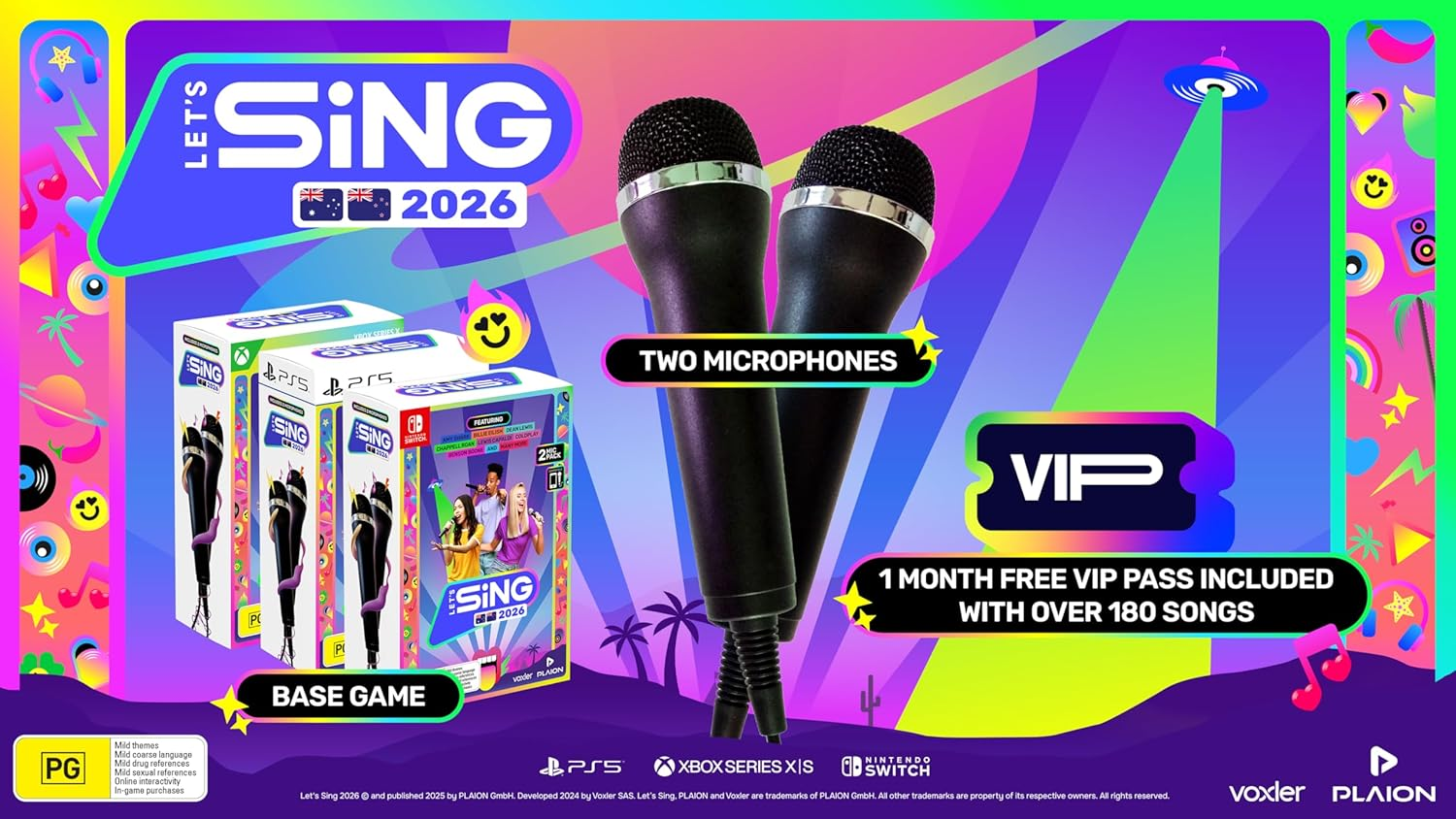 Let'S Sing 2026 : Mic Bundle - Playstation 5 image number 4