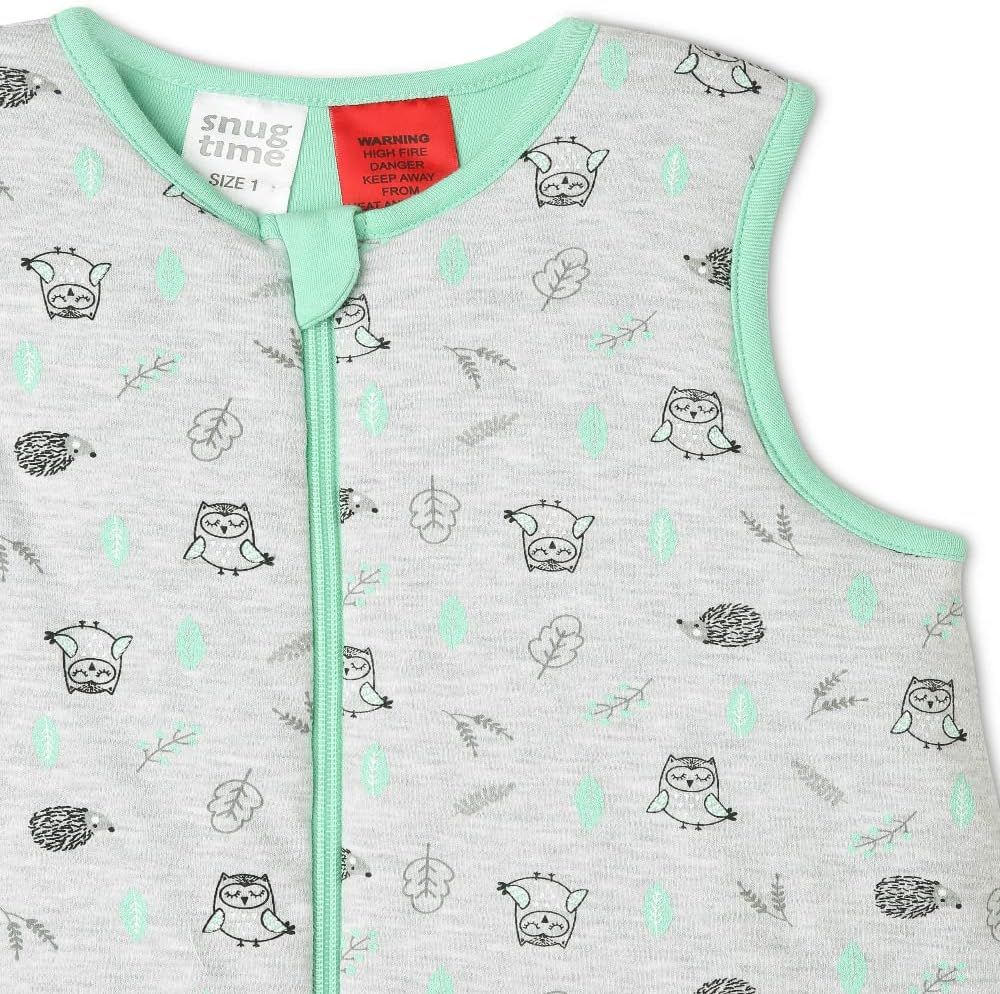 Snugtime Sleeveless Padded COSI Bag, Grey Woodland, 0 Size