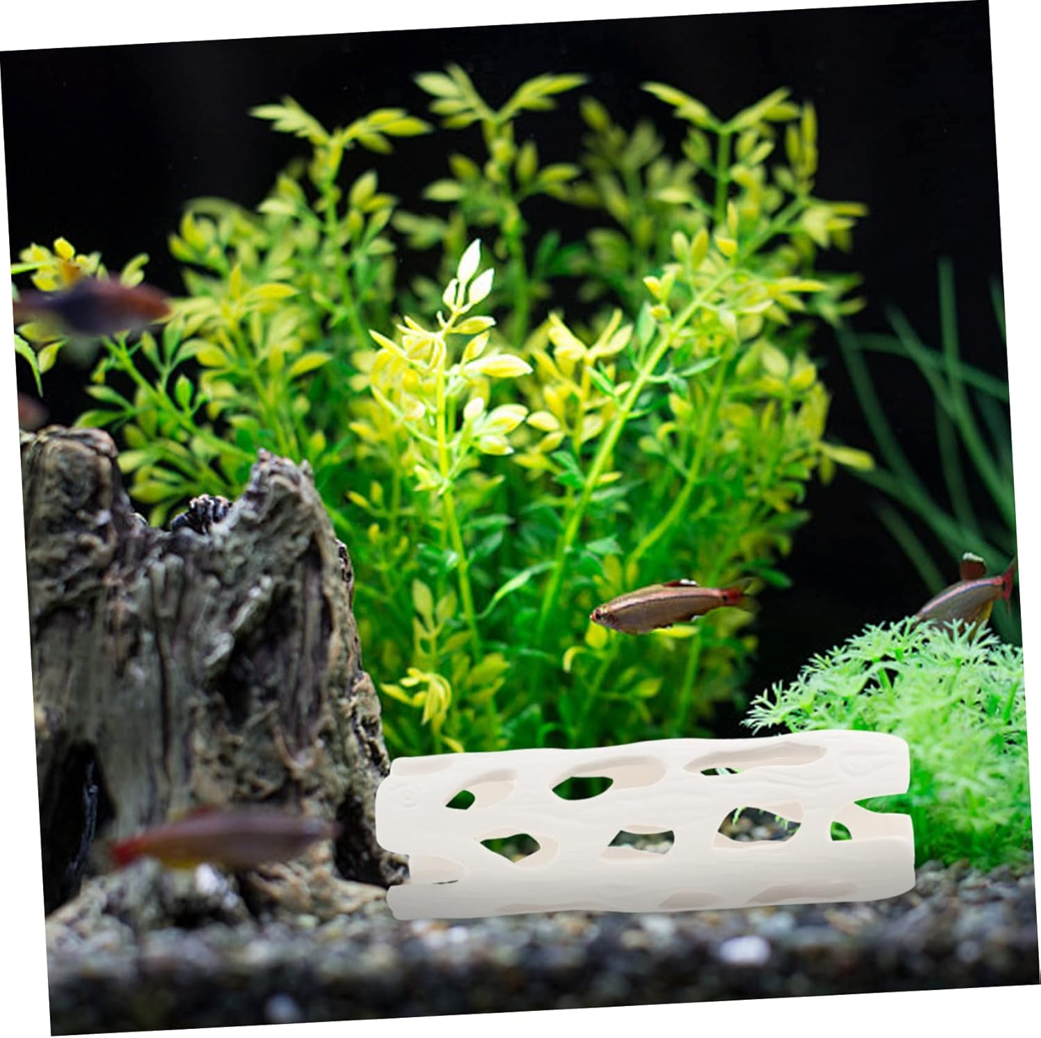 ROMISBABA Aquarium Cave Decoration Fish Tank Accessories Fish Breeding Cave Pet Habitat Unique Ornament image number 2