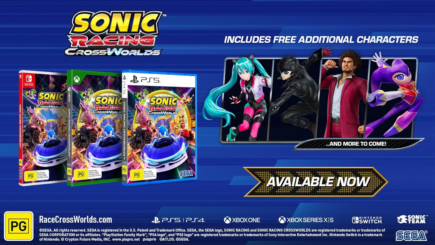 Sonic Racing: Crossworlds - Xbox One / Xbox Series X image number 5