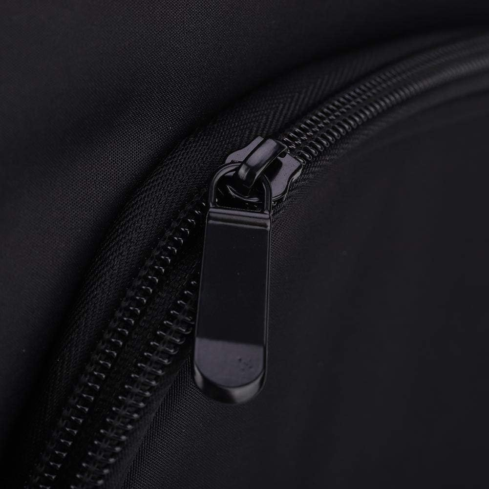 Large Capacity Hairdressing Durable Wear-Resistan Pro Black Hairdressing Tool Storage Bag, Hairdressing Tool Carrying Case, Travel Storage Case Bag Carrying Bag image number 5